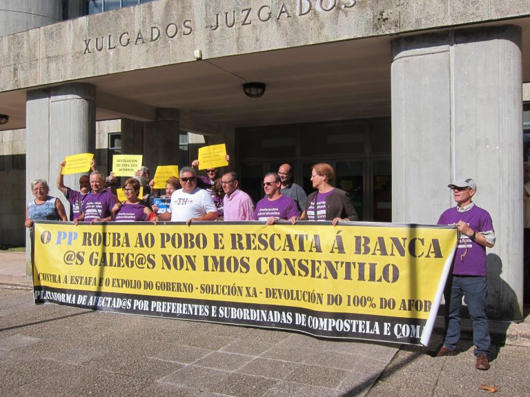 El Gobierno veta una ley del Parlamento gallego del 2016 para devolver a los ahorradores lo invertido en preferentes