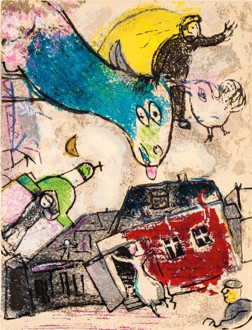 La Fundación Barrié restringirá los visitantes a la muestra sobre Marc Chagall que inaugura este viernes