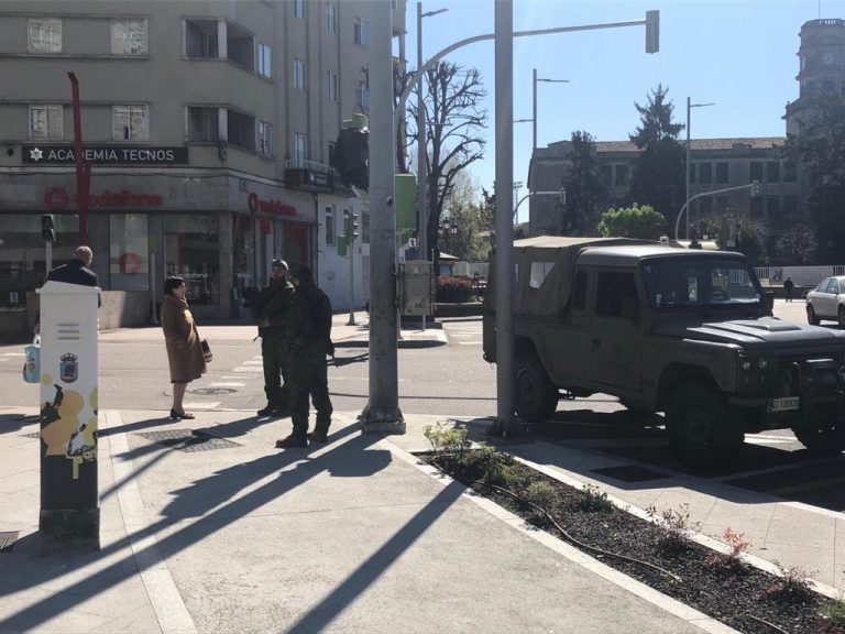 Coronavirus.- Cien efectivos de la UME desarrollarán este miércoles tareas de desinfección en Vigo y Santiago