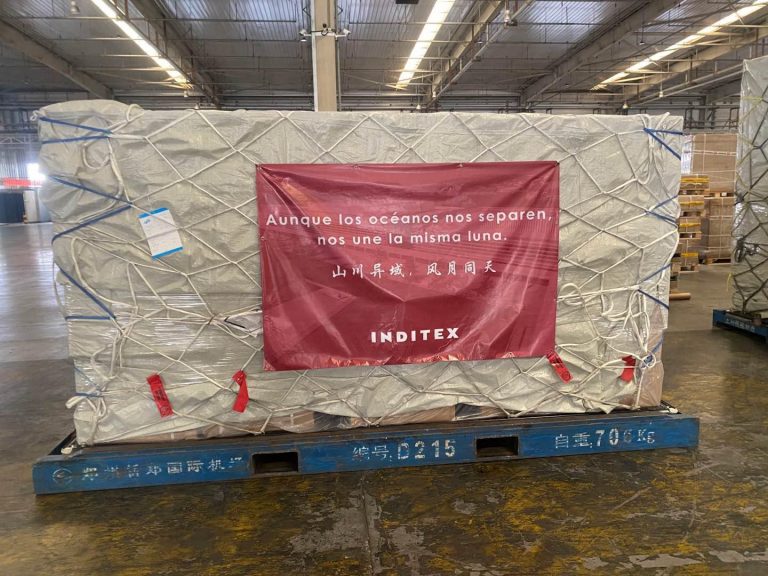Coronavirus.- Las 300.000 mascarillas donadas por Inditex llegarán a España desde China en los próximos días
