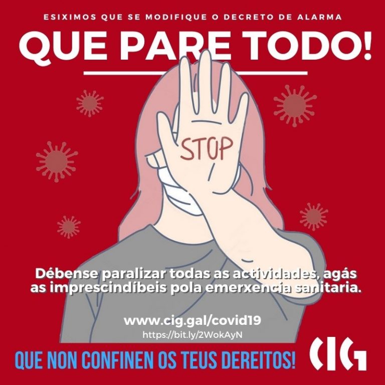 Coronavirus.- Agentes sociales discrepan en Galicia sobre el mantenimiento de la actividad no esencial