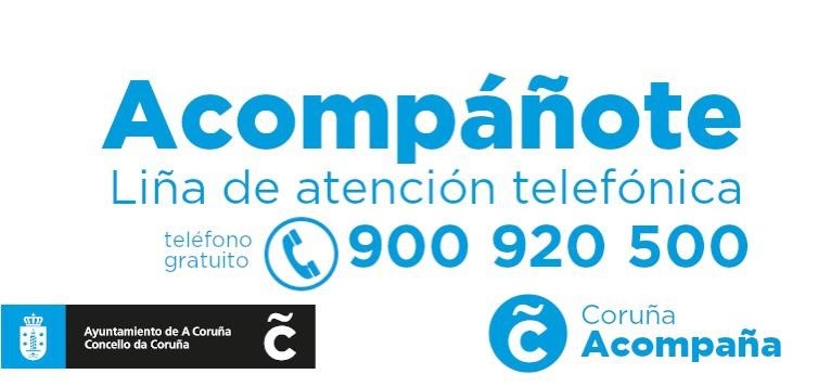 El Ayuntamiento de A Coruña pone en marcha un teléfono de acompañamiento para combatir la soledad