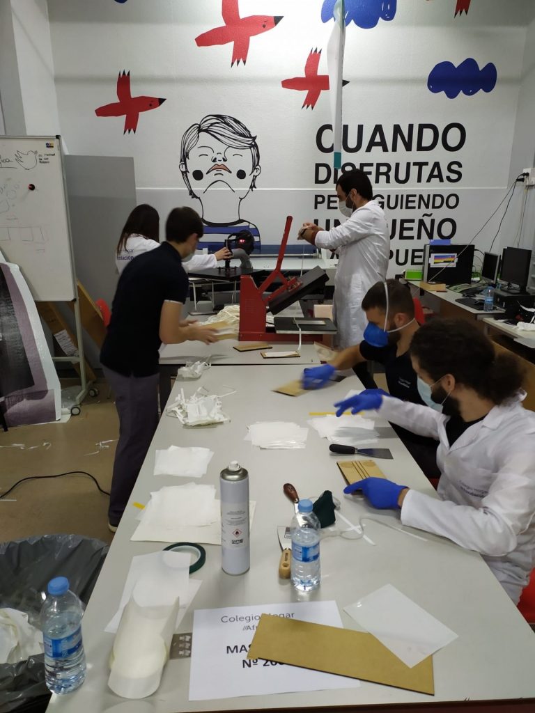 Coronavirus. – El Colegio Hogar de Afundación entrega a la Xunta de  más de 14.000 mascarillas sanitarias