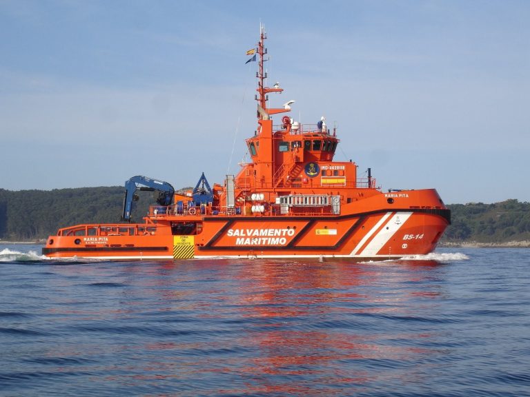 Coronavirus.- La tripulación de tres embarcaciones de Salvamento Marítimo en Galicia realizan el confinamiento a bordo