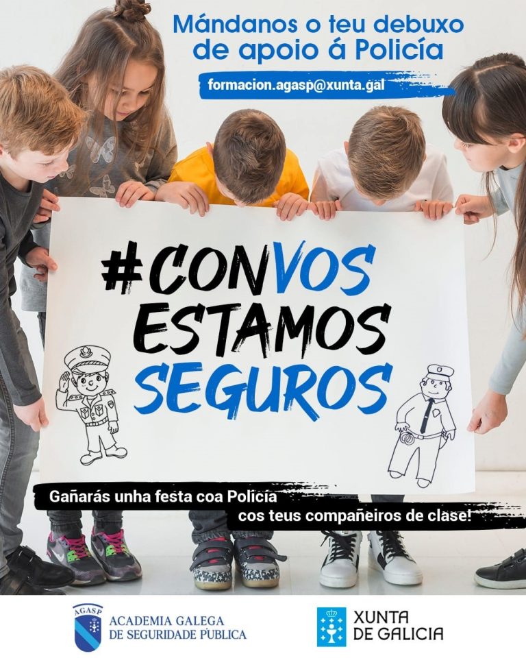 Un concurso permitirá a los niños trasladar sus dibujos de ánimo y agradecimiento a Policía y Guardia Civil