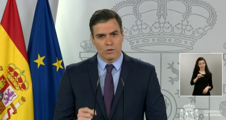 Sánchez manifiesta su intención de poner en marcha «cuanto antes» la renta mínima vital