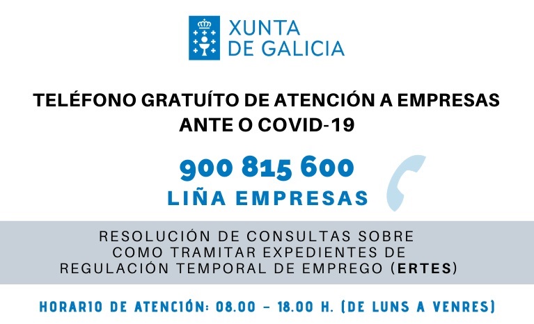 Un reajuste en el cómputo de datos rebaja los afectados por ERTE en Galicia a casi 193.000