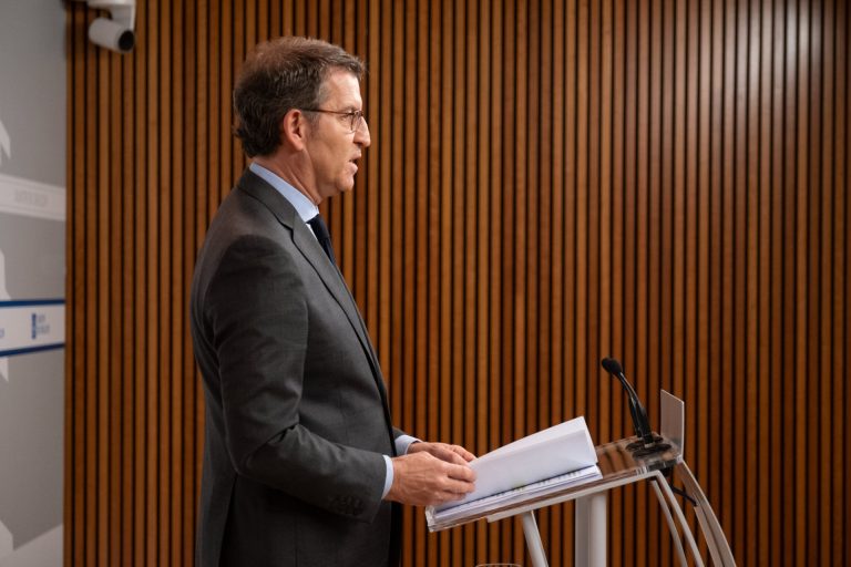 AV.-Coronavirus.-Feijóo exige «rectificar» el plan de desescalada y rechaza que la provincia sea referencia de movilidad