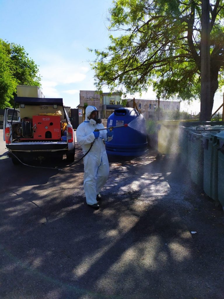 Coronavirus.- Agentes ambientales y efectivos contra incendios de la Xunta llevan más de 4.500 desinfecciones