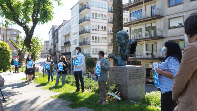 Letras Galegas.- Queremos Galego reivindica que «el gallego esté en todo y para todo» en el homenaje a Carvalho Calero