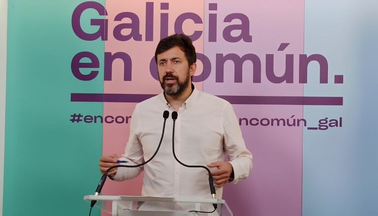 Galicia en Común ve la convocatoria electoral como una «irresponsabilidad histórica» fruto de la «ambición» de Feijóo