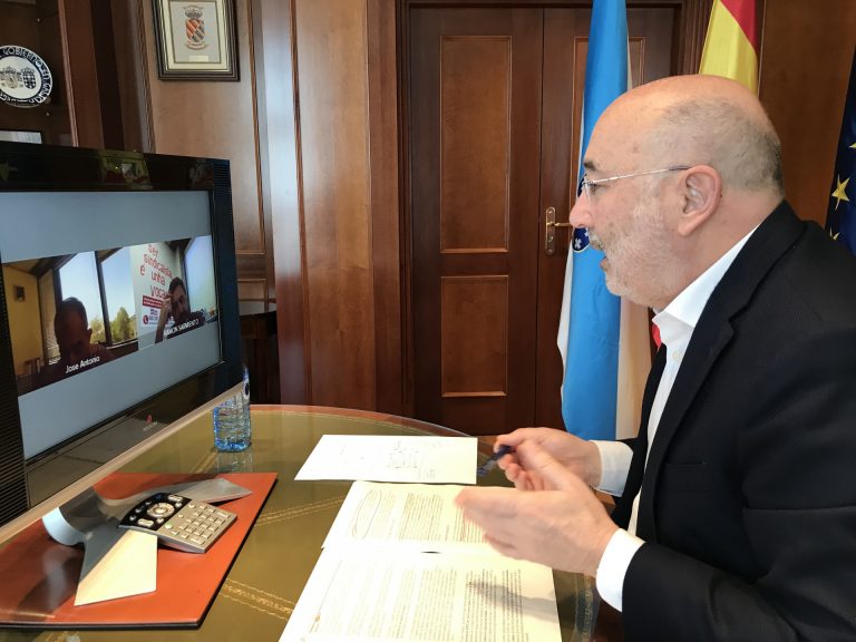 Coronavirus.- El delegado del Gobierno traslada a los sindicatos el «compromiso» de protección de los puestos de trabajo