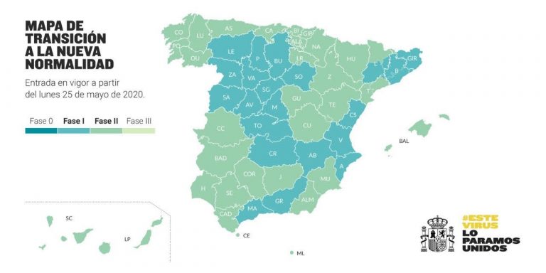 Las cuatro provincias gallegas entran en la fase 2 a partir de este lunes