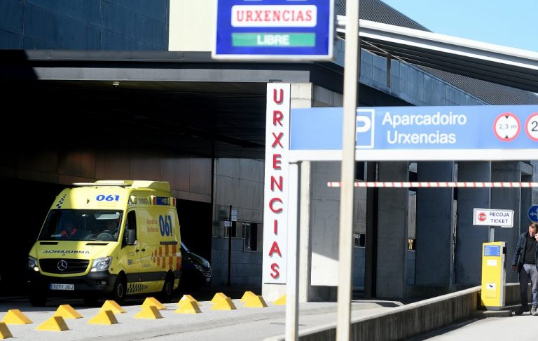 Galicia tiene el primer paciente en UCI despues de casi un mes liberadas