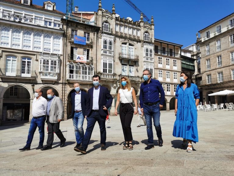 Gonzalo Caballero acusa a Feijóo de «abandonar a los gallegos en la crisis del Covid» por «estar omnipresente en medios»