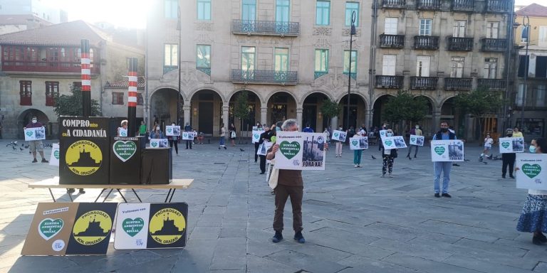 Defensa da Ría de Pontevedra protesta contra Ence en el Día del Medio Ambiente por la «justicia ambiental y social»