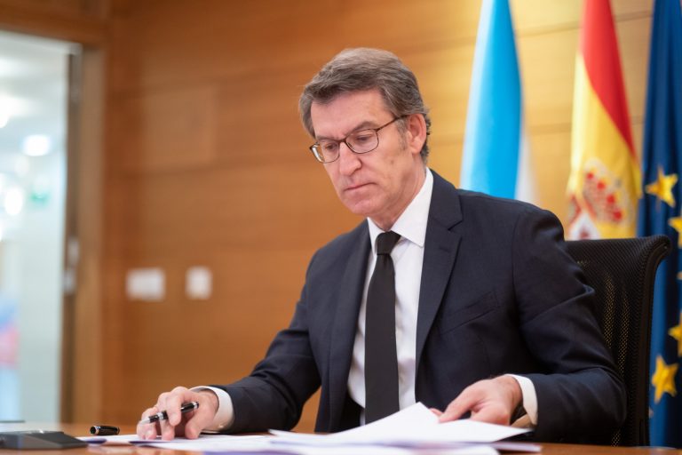 Feijóo pide vuelos internacionales para Galicia y más pasos fronterizos con Portugal para mercancías y trabajadores
