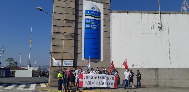 La sección sindical de la CIG en Navantia Ferrol pide la dimisión del presidente del comité de empresa