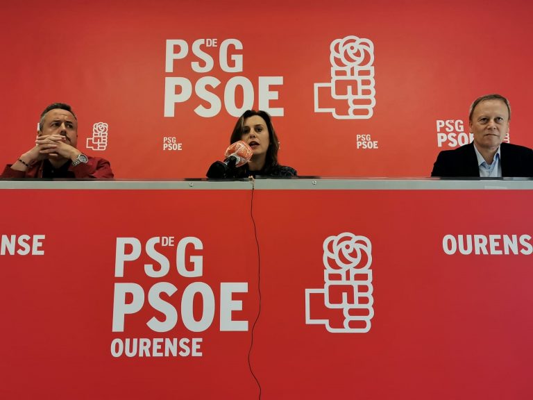 El PSOE de Ourense ve a Feijóo como «máximo responsable» de que «Jácome lleve un año sin hacer nada por los vecinos»