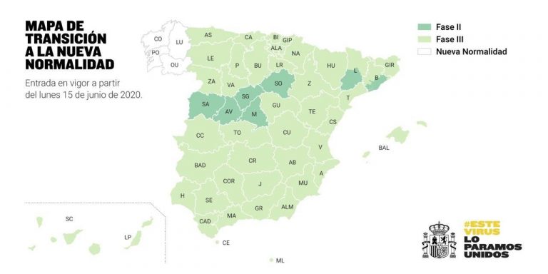 Galicia recibe la nueva normalidad con aforos al 75%, grupos de 25 personas y distancia de seguridad