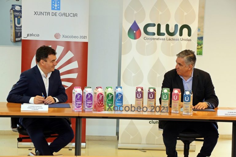 Xacobeo.- La Xunta y CLUN firman el primer acuerdo de patrocinio del Xacobeo 21 tras la crisis sanitaria
