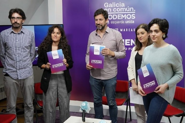 En Común presenta los ejes de su proyecto, con el objetivo de «situar de una vez a Galicia en el siglo XXI»