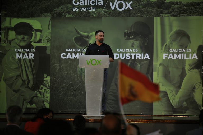 Santiago Abascal acusa a Feijóo de «hablar como un nacionalista»