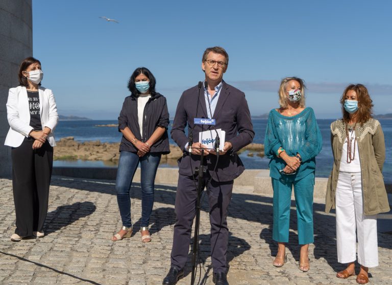 Feijóo avanza una campaña de propuestas contra la «pandemia económica»: «No estamos aquí para derrotar a nadie»