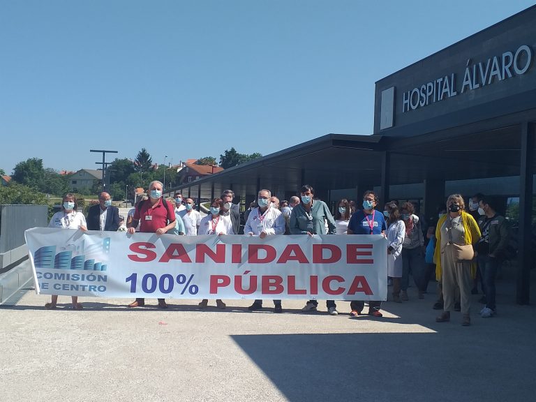 Sanitarios reclaman en Vigo «más personal» y «estabilidad»: «Si queremos unos vinos, ya nos los pagamos nosotros»