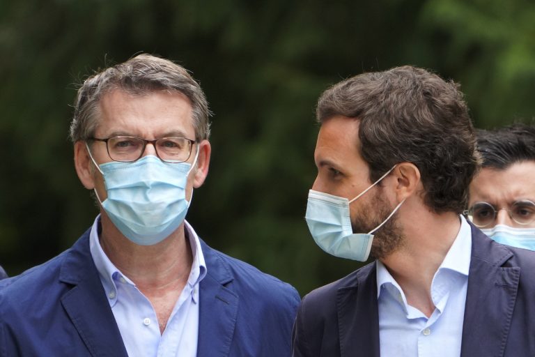 12J.-Casado vuelve a Galicia el fin de semana y no coincidirá con Feijóo en todos los actos para peinar «más territorio»