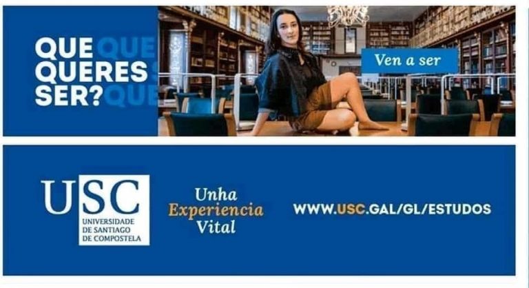 La USC retirará una imagen de la campaña ‘Ven a ser’ por quejas de sexismo en redes sociales