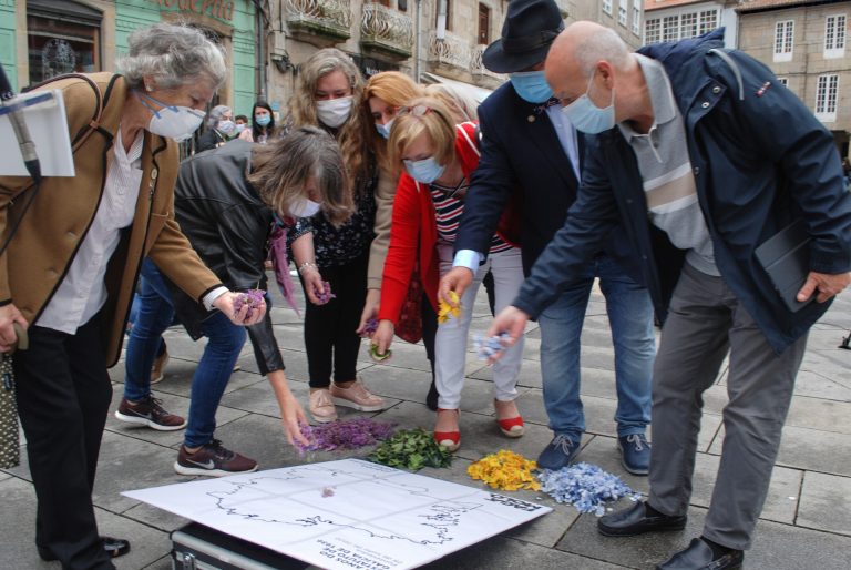 Marea Galeguista reivindica que Galicia tenga «los mismos derechos» que otras naciones como Euskadi y Cataluña