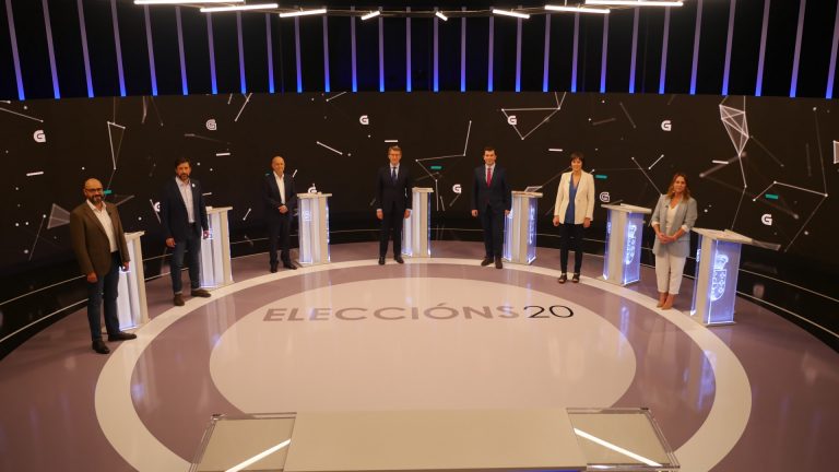 Debate 12J.- Casal inicia el debate diferenciando Marea Galeguista de Feijóo y del «tripartito de Sánchez»