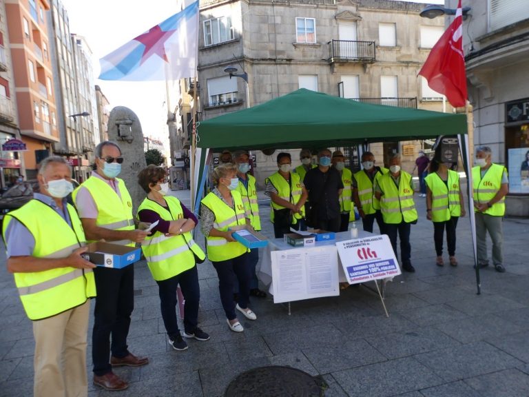 Jubilados de la CIG se concentrarán en Vigo para denunciar la «situación denigrante» de la atención a las personas