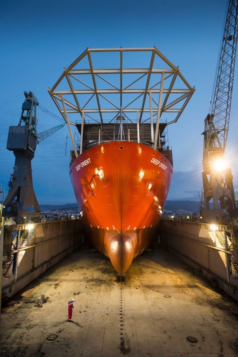 El astillero Metalships pone en marcha un centro de reparación de grandes buques en la ría de Vigo