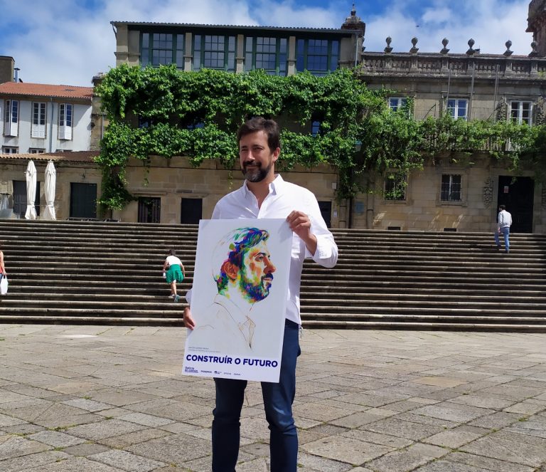 En Común lanza una serie de carteles que pintan «la Galicia en color» que quieren impulsar