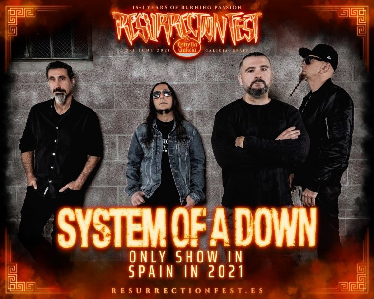 System of a Down, Korn y Deftones estarán en el Resurrection Fest Estrella Galicia 2021