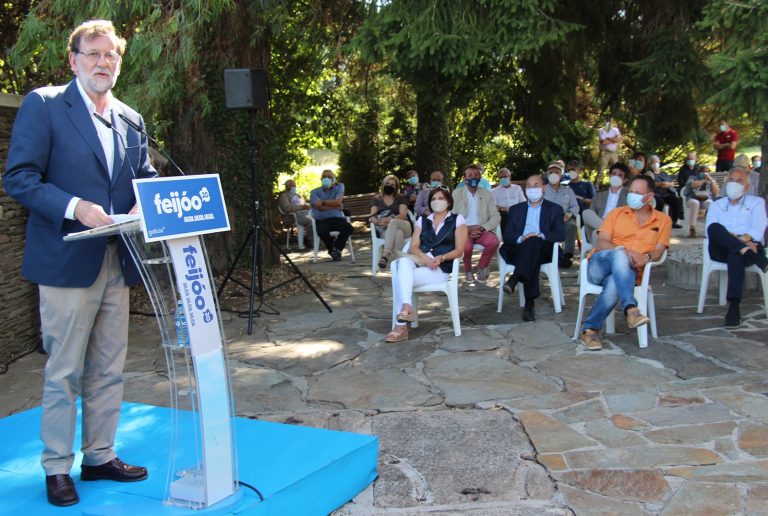 Rajoy pide en Lugo que se vaya a votar «sin miedo» porque «no se debe hacer caso a los que mienten»