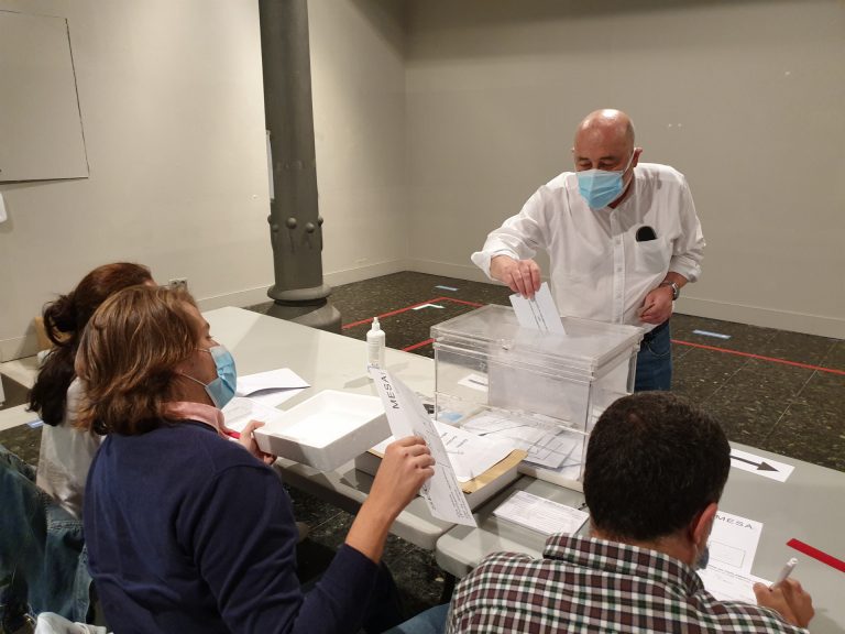 12J Gallegas.- El delegado del Gobierno en Galicia llama a la participación y destaca la tranquilidad de la jornada