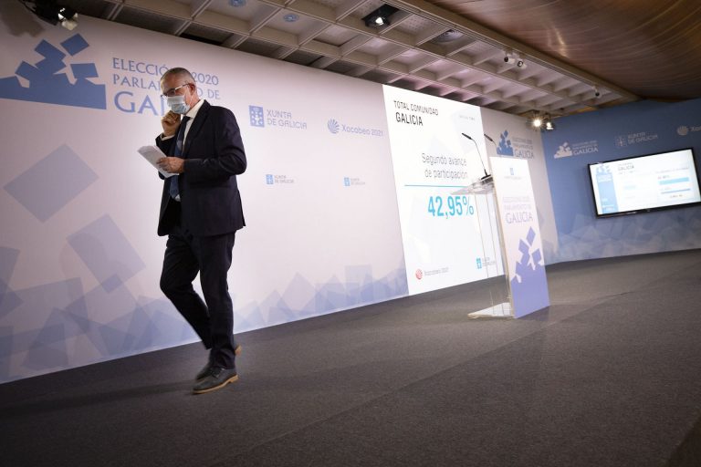 12J Gallegas.- Galicia registra una participación del 58,87%, una caída de casi cinco puntos respecto a 2016