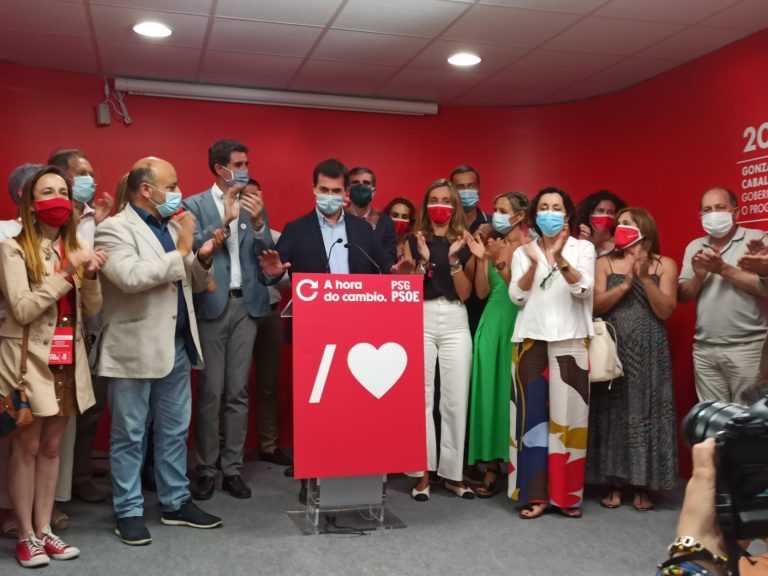 AV.- 12J Gallegas.- G.Caballero tacha de «insatisfactorios» los resultados y asegura que seguirá al frente del PSdeG