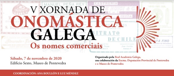 Una jornada impulsada por la Real Academia Galega analizará las tendencias en la denominación de locales y productos