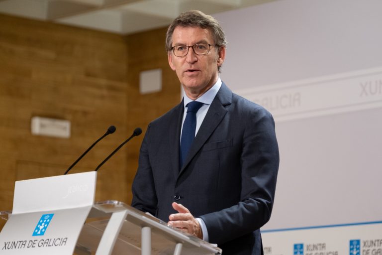 Consello.- Feijóo insiste en la necesidad de una ley estatal para el control de la pandemia: «Trabajamos sin red»