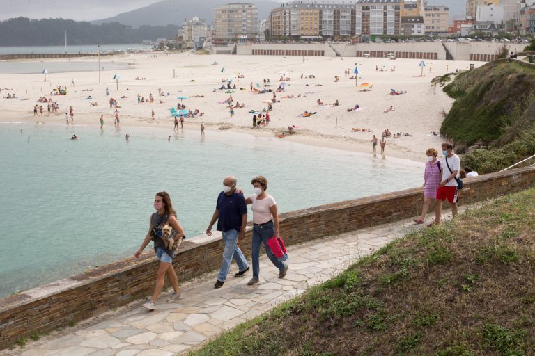 Primeras multas en Galicia por no llevar puesta la mascarilla