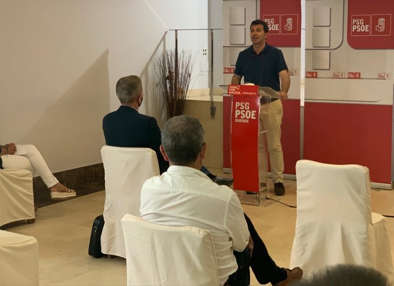 El Comité Provincial del PSdeG en Ourense muestra un «respaldo unánime» a Gonzalo Caballero