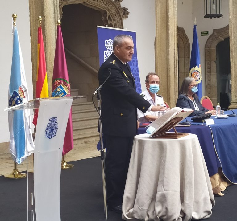 Juan Cástor Vázquez, investigador del accidente del Alvia y del Códice, nuevo jefe de la Comisaría de Santiago