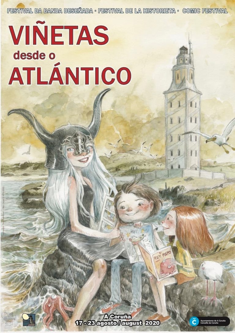Viñetas desde o Atlántico, entre el 17 y el 23 de agosto en A Coruña, se vuelca con el público infantil y juvenil