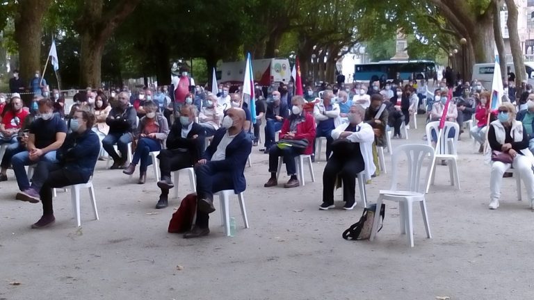 La UPG homenajea en Ferrol a Moncho Reboiras en el 45 aniversario de su fallecimiento