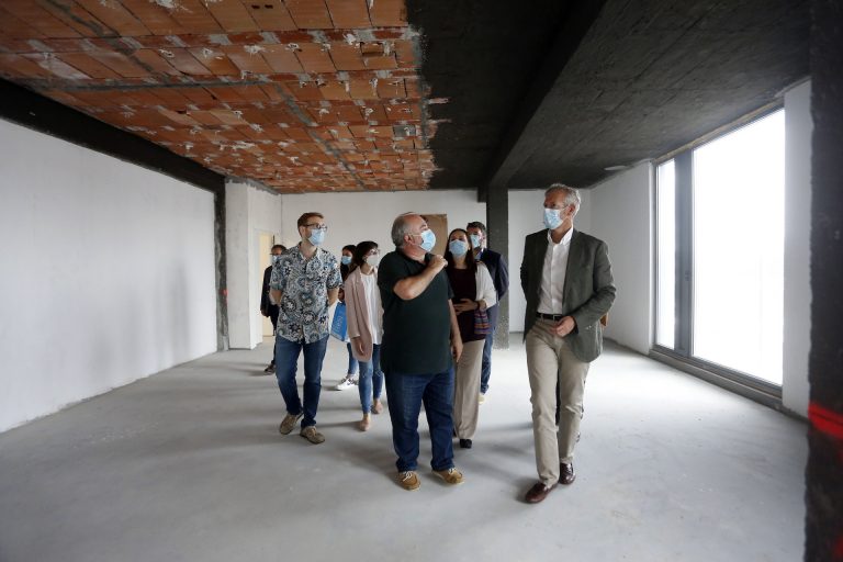 El lunes arrancan las obras de acondicionamiento de las últimas plantas del edificio de Benito Corbal, en Pontevedra