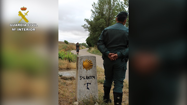 La Guardia Civil extiende la aplicación Alertcops a todo el Camino de Santiago